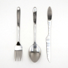勺+叉+刀 3件套装 金属