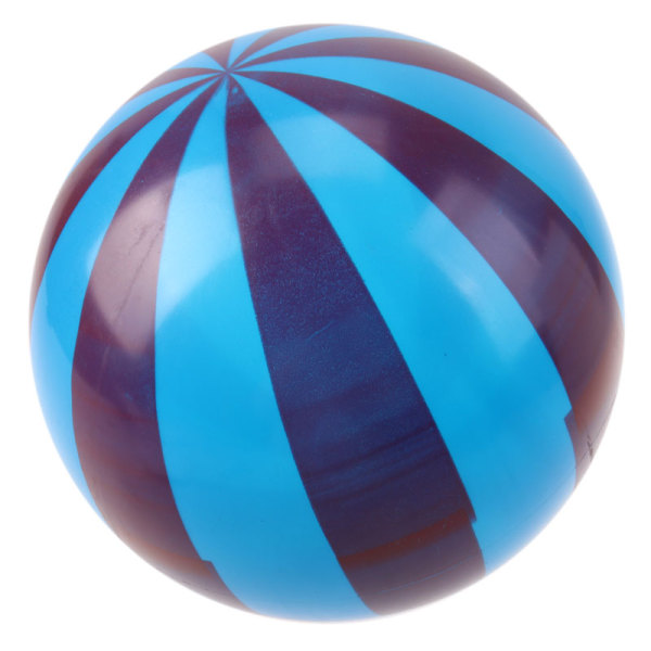 9寸条纹彩印充气球 塑料