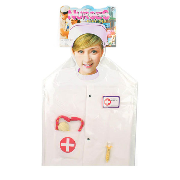 无袖护士服带医具套 小码 塑料
