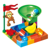 32pcs猴子滚珠积木兼容乐高大颗粒积木颜色形状认知幼儿早教玩具 趣味亲子互动益智DIY拼装拼插塑料玩具积木 塑料