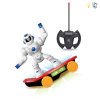 机器人特技滑板车2色 灯光 音乐 不分语种IC 塑料
