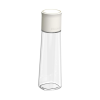 厨房重力感应自动开合油壶多功能不挂油大容量玻璃油瓶【500ML】 白色 单色清装 玻璃