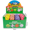 24PCS 弹力小篮球 4色 塑料
