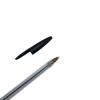 50PCS 17.5CM 黑芯圆珠笔 塑料