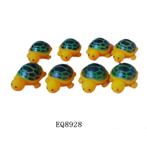 8只庄搪塑龟 搪胶