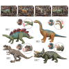4款式恐龙模型套装 塑料