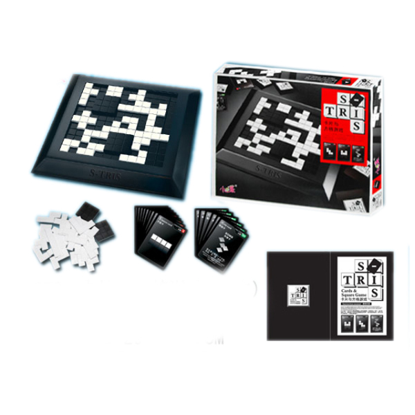 卡片与方格游戏(中文包装) 塑料