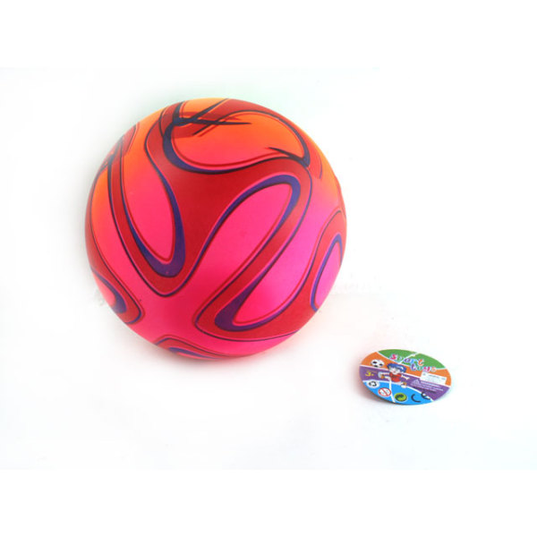 充气世界杯彩虹球 9寸 塑料