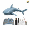 鲨鱼带USB线,螺旋桨,螺丝刀,说明书 遥控 4通 主体包电，遥控器不包电 塑料