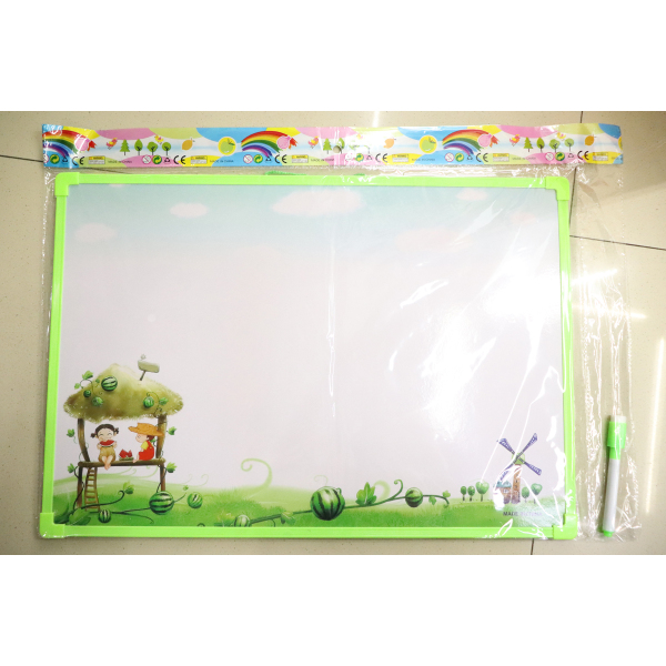 0.6cm厚绿纸画板 白板 单面 画板 单色清装 塑料