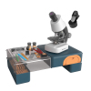 折叠工具箱手提显微镜套装 显微镜 塑料