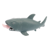 24PCS 搪塑挤压吃人鲨鱼 搪胶