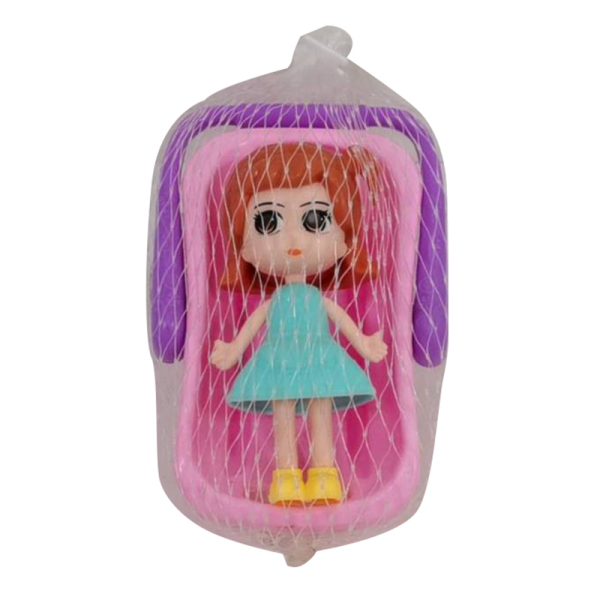 娃娃带手提篮 塑料