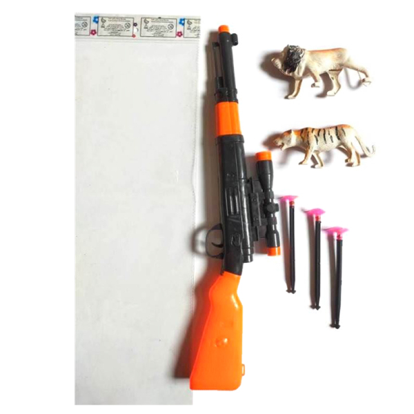 枪带动物 软弹 冲锋枪 实色 塑料