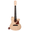 棕色木纹真弦模型吉他  塑料