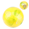 9寸数字足球双印充气球  塑料