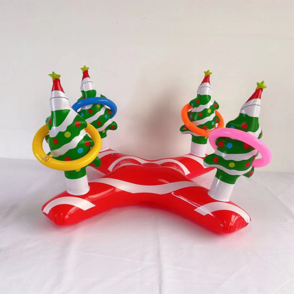 50cm圣诞树套环水上玩具 塑料