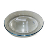 34.5*24*6.5cm  椭圆低硼硅玻璃烤盘 不耐高温 单色清装 玻璃