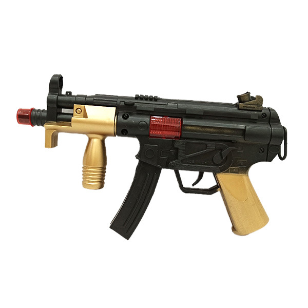 MP5头尾金枪 火石 冲锋枪 实色间喷漆 塑料