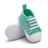 贴标婴儿软底点胶防滑学步鞋 新生儿（1岁以内） 11-14 绿色 OPP袋 OPP袋 布料