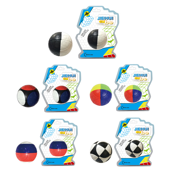 足球魔方 球形 多阶 塑料