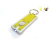 LED灯小方块手电筒钥匙扣包电 塑料