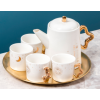 1100ML陶瓷茶具套装 单色清装 瓷器