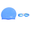 成人游泳帽+游泳眼镜 塑料