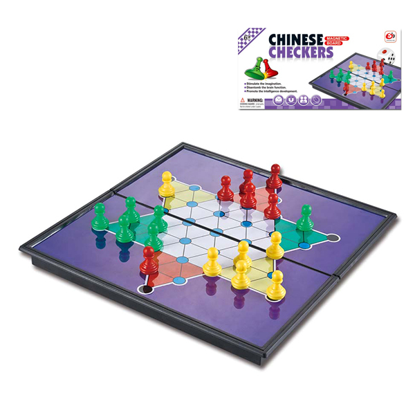 磁性中国跳棋 游戏棋 塑料