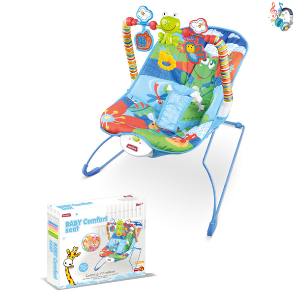 婴儿摇椅带音乐,振动 摇椅 塑料
