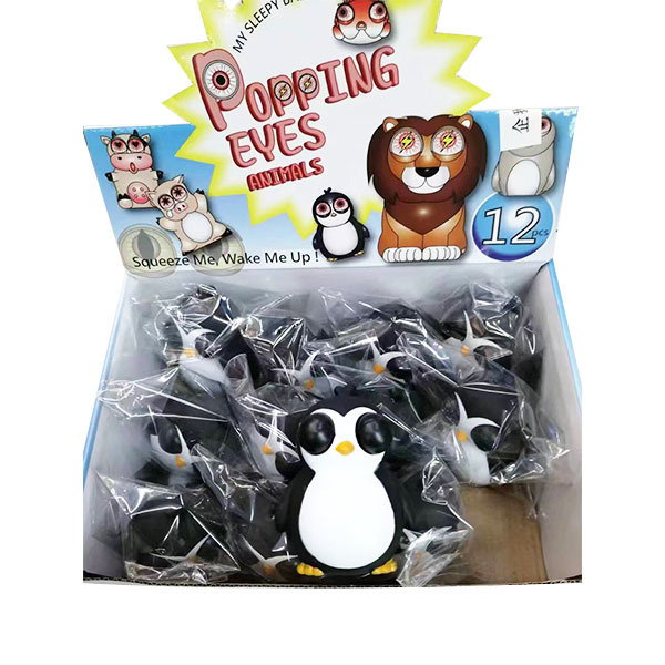 12pcs挤眼企鹅 塑料