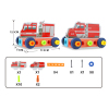 2款式益智拆装消防车  塑料