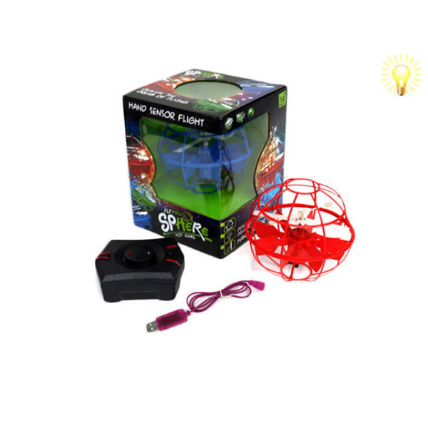小飞球带底座,USB 电动 感应 灯光 塑料