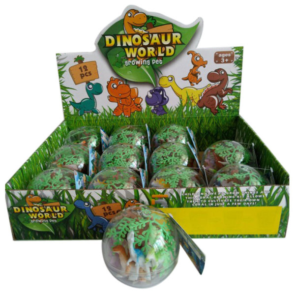 12PCS 恐龙世界 塑料