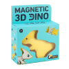 4pcs磁力拼装恐龙骨架 塑料