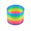 透明金葱彩虹圈 圆形 塑料