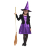 优雅紫黑女巫衣服套装 女装 全套码 布绒