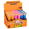 24PCS 猴子泡泡棒 3色 塑料
