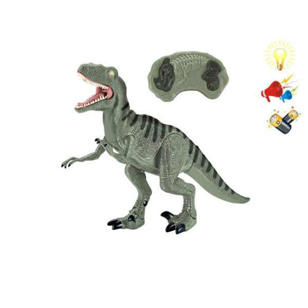 恐龙 遥控 灯光 声音 不分语种IC 包电 塑料