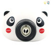 熊猫相机泡泡机配2瓶30ML泡泡水 电动 灯光 音乐 不分语种IC 喷漆 塑料