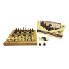 木制国际象棋 象棋 三合一 木质