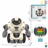 喷雾智能机器人2色 电动 灯光 音乐 不分语种IC 塑料