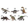 6(pcs)彩绘恐龙模型 塑料