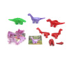 3款拼装恐龙(500PCS/中包) 塑料