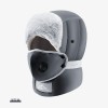 护耳加绒防水保暖帽+口罩 中性 56-60CM 头盔 100%锦纶