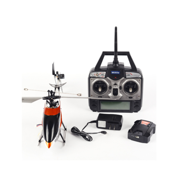 2.4G四通通遥控飞机带陀螺仪,充电器,配件2色(中文包装) 直升机 4通 带陀螺仪 塑料