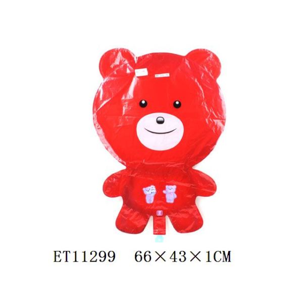 小熊充气球(50pcs/bag) 塑料