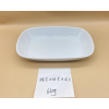 白色瓷器餐盘
【28.5*16*3CM】 单色清装 陶瓷