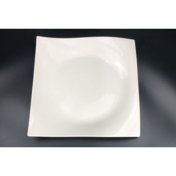 餐盘 白瓷 单色清装 瓷器