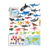 50件套海洋动物大集合套装  塑料
